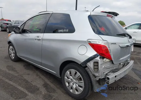 2013 Toyota Yaris L z USA, uszkodzony, nr VIN JTDJTUD34DD570833